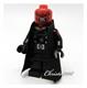  Christo Custom Lego Red Skull Green Tie Minifigure